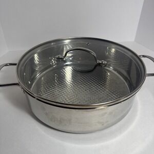 Crofton 2018 Cookware Fry and Serve Stainless‎ Steel Pan 11" With LID